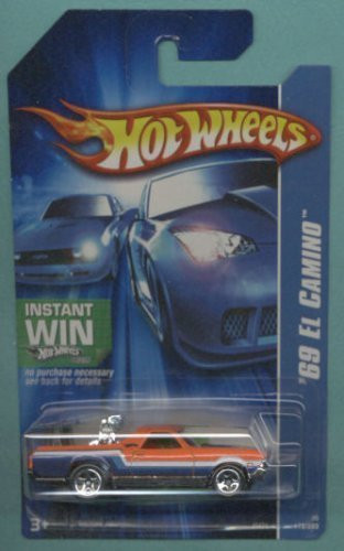 Hot Wheels Mattel 2006 1-64 Scale Orange 1969 El Camino Die Cast Car 172
