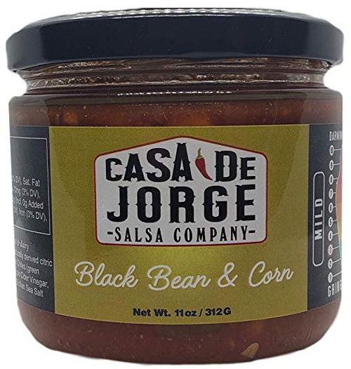 Black Bean  and  Corn Salsa by Casa De Jorge Salsa Company Black Bean  and  Corn Salsa by Casa De Jorge Salsa Company