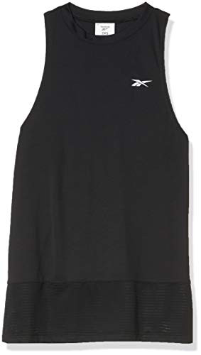 Reebok Workout Ready Mesh Tank, Black, 2XS