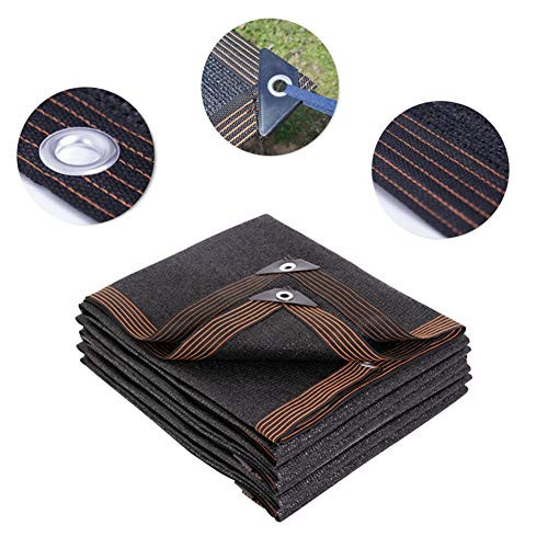XL and JUN Shading Net Shade Cloth Encryption Breathable Blackout Cloth Anti-UV Tear-Resistant with Metal Buttonhole Polyethylene, 25 Size Sun Protection, Heat Insulation, Sun Protection,