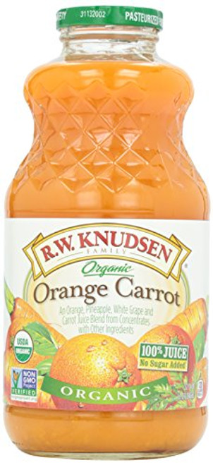 R.W. Knudsen Organic Orange Carrot Juice Blend, 32 Ounces R.W. Knudsen Organic Orange Carrot Juice Blend, 32 Ounces