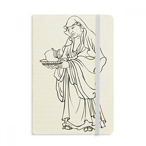 China Chinese Culture Character Figure Notebook Official Fabric Hard Cover Classic Journal Diary