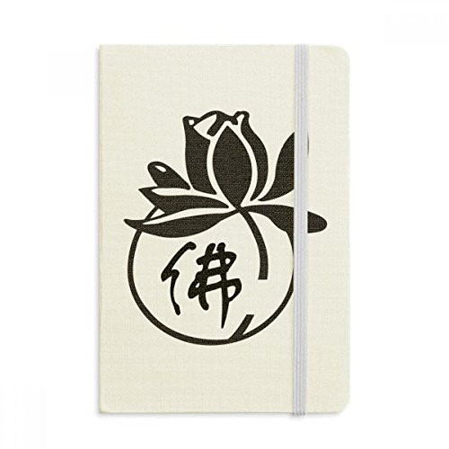 Culture Religion Lotus Character Figure Notebook Official Fabric Hard Cover Classic Journal Diary