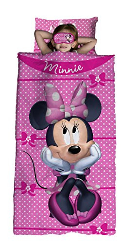 Jay Franco Minnie Bowtique 3 Piece Sleepover Set, Mouse