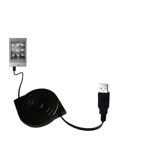 USB Power Port Ready Retractable USB Charge USB Cable Wired specifically for The Mio P360 and uses TipExchange