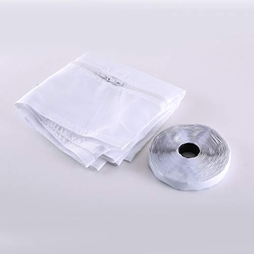 YONE Window Seal for Portable Air Conditioner - 118 inch Mobile AC Unit Soft Cloth Sealing, Mobile Air Conditioner Sealing Cloth for Home or Office -300cm- YONE Window Seal for Portable Air Conditioner - 118 inch Mobile AC Unit Soft Cloth Sealing, Mobile Air Conditioner Sealing Cloth for Home or Office -300cm-