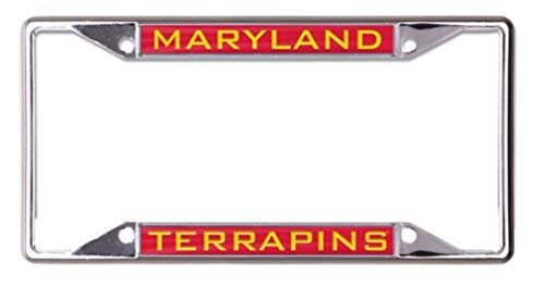 WinCraft Maryland, University of 42507118 Inlaid Metal LIC Plate Frame
