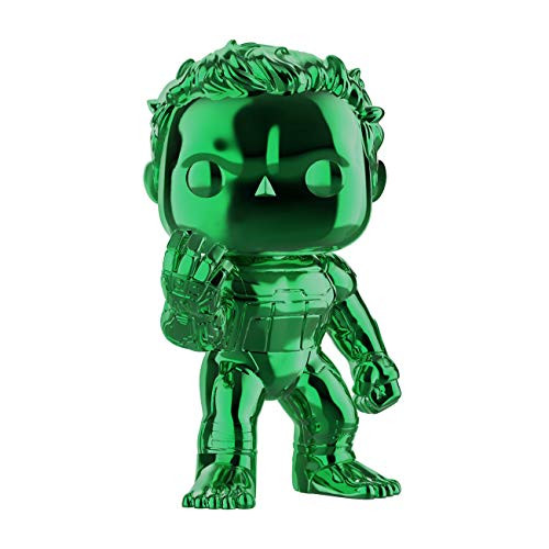 Funko Avengers Endgame Hulk -Chrome Green- Pop Figure -Walmart Exclusive-