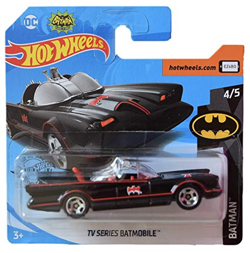 DieCast Hotwheels TV Series Batmobile 4/5, Short Card DieCast Hotwheels TV Series Batmobile 4/5, Short Card