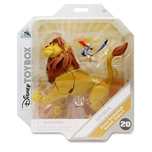 Disney Simba Action Figure with Zazu  Disney Toybox