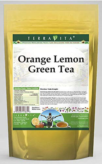 Orange Lemon Green Tea -25 tea bags, ZIN- 537408- Orange Lemon Green Tea -25 tea bags, ZIN- 537408-