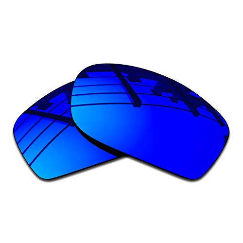 SEEABLE Premium Polarized Mirror Replacement Lenses for Oakley Splinter Sunglasses - Dark Blue Mirror