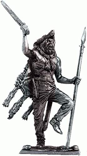 Berserk -9-10th Century- Tin Soldiers Metal Sculpture Miniature Collectible Figurines 54 mm -Scale 1/32- -M218-