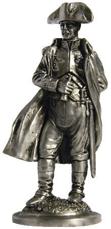 Emperor Napoleon Tin Soldiers Metal Sculpture Miniature Figure Collection 54mm -Scale 1/32- -N45-