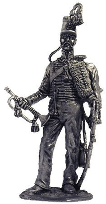 Trumpeter of The Hussar Regiment -Italy- Tin Soldiers Metal Sculpture Miniature Figure Collection 54mm -Scale 1/32- -Misc88- Trumpeter of The Hussar Regiment -Italy- Tin Soldiers Metal Sculpture Miniature Figure Collection 54mm -Scale 1/32- -Misc88-