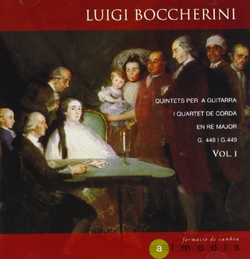 Luigi Boccherini- Quintets for Guitar and String Quartet, Volume 1