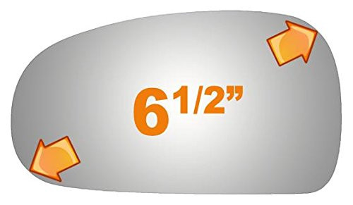 Burco 2758 Driver Side Power Replacement Mirror Glass for 2000-2006 AUDI TT, 2000-2006 AUDI TT QUATTRO