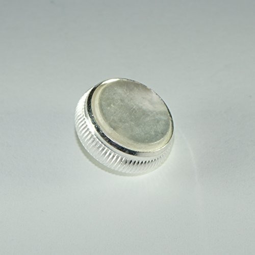 Bach Stradivarius Trumpet Finger Button With Pearl Strad Cornet Silver