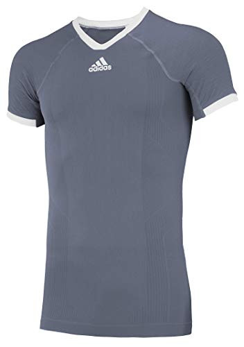 adidas Climacool Primeknit Techfit Mens Performance Compression Jersey Onix-White Medium