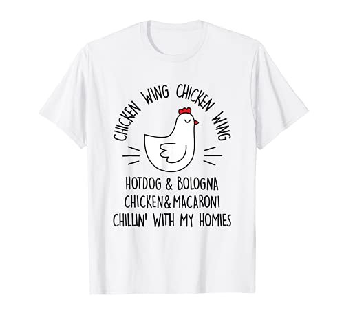 Viral Chicken Wing Chicken Wing Hot Dog T-Shirt