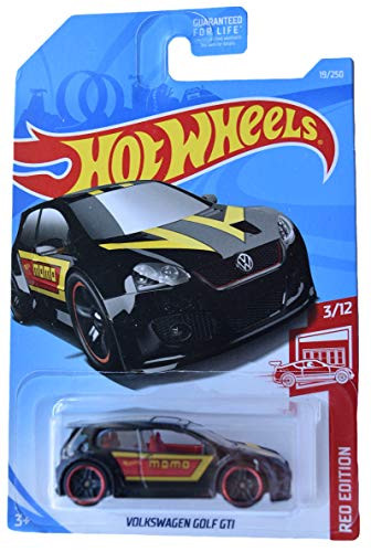 Hot Wheels Red Edition 3/12 VW Golf GTI 19/250, Black