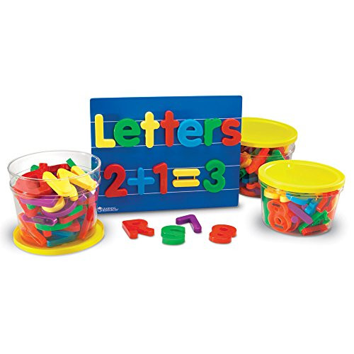 Learning Resources Jumbo Magnetic Letters &amp; Numbers Combo Set