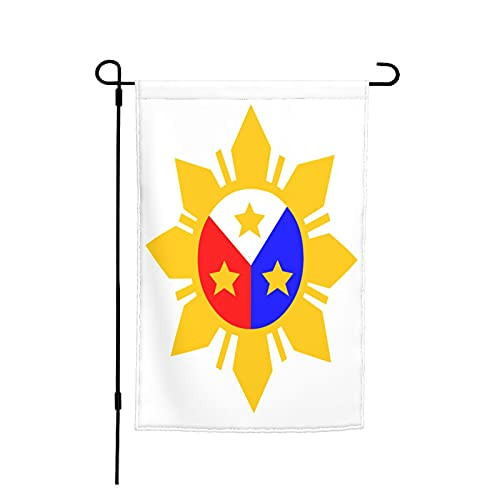 Garden Flag Philippine Flag Sun Double Sided Small Vertical Seasonal Outside For Farmhouse Yard 12"X18"