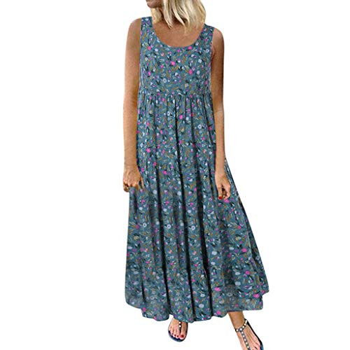 Aniywn Women Vintage Floral Print Maxi Dress Bohemian Spaghetti Straps Plus Size Dress Sleeveless Dresses Aniywn Women Vintage Floral Print Maxi Dress Bohemian Spaghetti Straps Plus Size Dress Sleeveless Dresses