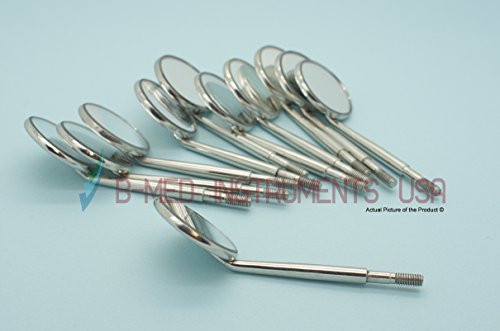 Pack of 12 Dental Mouth Mirrors 5 Cone Socket Dentist Dental Instruments Pack of 12 Dental Mouth Mirrors 5 Cone Socket Dentist Dental Instruments
