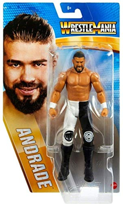 Collect WWE - Wrestlemania 37- Andrade - Action Figure, Bring Home The Action of The WWE - Approx 6" Collect WWE - Wrestlemania 37- Andrade - Action Figure, Bring Home The Action of The WWE - Approx 6"