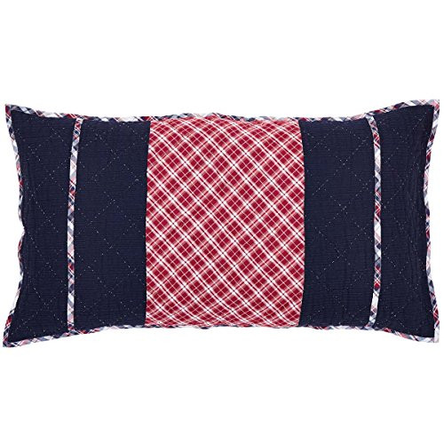 VHC Brands Carter Luxury Sham, 21x37