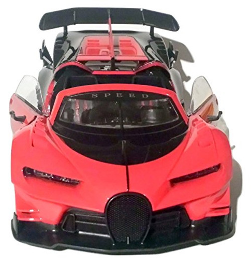 Super Car Red Bugatti | Battery Operated Remote Control Car | Working Doors, Trunk and Lights 1/12 Scale RC Super Car Red Bugatti | Battery Operated Remote Control Car | Working Doors, Trunk and Lights 1/12 Scale RC
