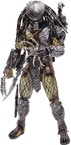 Hiya Toys Alien vs. Predator- Temple Guard Predator 1-18 Scale Action Figure, Multicolor