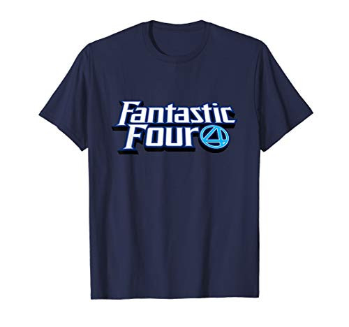 Marvel Fantastic Four 4 Logo T-Shirt