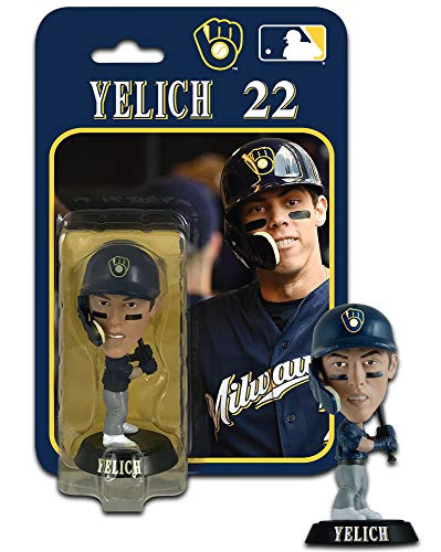 Imports Dragon Christian Yelich -Milwaukee Brewers- 4" MLB Bobble Head