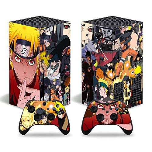Xbox Series X Console Skin and Xbox Series X Controller Skins Set, Xbox Series X Skin Wrap Decal Sticker, Anime Decal Kit