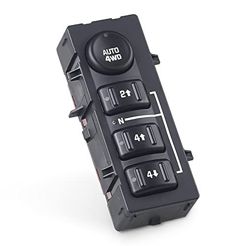 WMPHE Compatible with 4 Wheel Drive Selector Switch 4WD Transfer case switch Chevy Silverado, Chevrolet Suburban, Avalanche, Tahoe, GMC Yukon, Sierra Replaces 15136039 15164520 19259313 901-072 901072