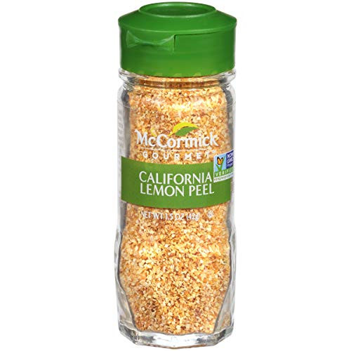McCormick Gourmet California Lemon Peel, 1.5 oz McCormick Gourmet California Lemon Peel, 1.5 oz