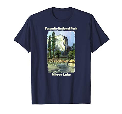 Scenic Mirror Lake, Yosemite National Park T-Shirt