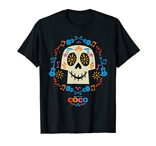 Disney and Pixar's Coco Papel Picado Sugar Skull T-Shirt