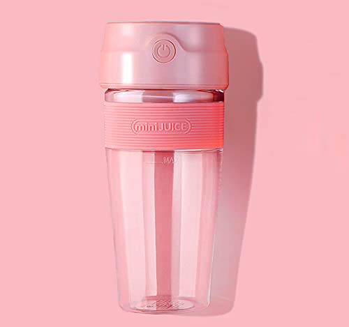 Portable Blender, Usb Rechargeable Personal blender Mixer for Smoothie and Shakes, Mini Blender with Blade for Baby Food,Travel,Gym?Pink? Portable Blender, Usb Rechargeable Personal blender Mixer for Smoothie and Shakes, Mini Blender with Blade for Baby Food,Travel,Gym?Pink?