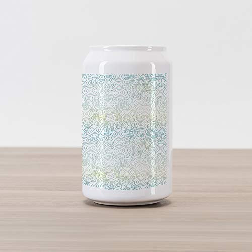 Ambesonne Pastel Cola Can Shape Piggy Bank, Blue Pastel Gradient Abstract Swirl Hand-Drawn Spirals in Random Alignment, Ceramic Cola Shaped Coin Box Money Bank for Cash Saving, Pale Blue Pale Green Ambesonne Pastel Cola Can Shape Piggy Bank, Blue Pastel Gradient Abstract Swirl Hand-Drawn Spirals in Random Alignment, Ceramic Cola Shaped Coin Box Money Bank for Cash Saving, Pale Blue Pale Green
