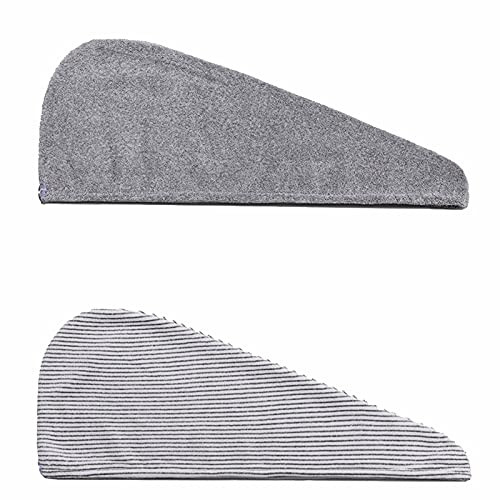 Hair Towel Wrap,Hair Drying Towels,Microfiber Hair Towel for Women, Super Absorbent Quick Dry Hair Turban for Drying Curly, Long Thick Hair