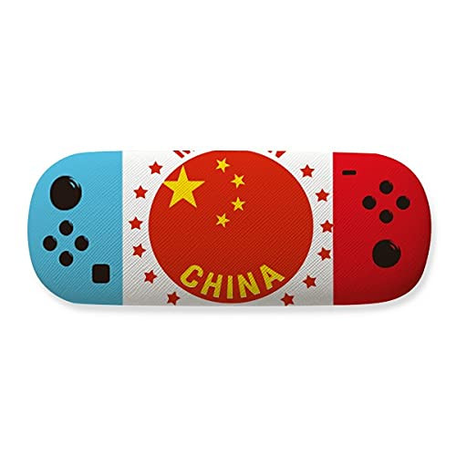 Made in China Stars Red Yellow Chinese Storage Glasses Case Creative Game Shell Holder