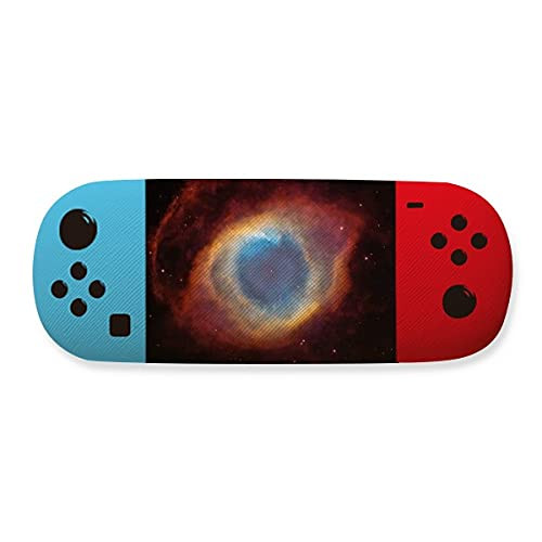 Red Blue Planet Star Nebulae Storage Glasses Case Creative Game Shell Holder