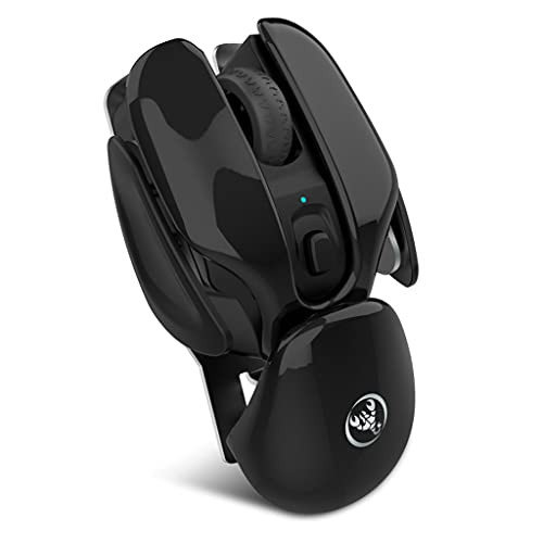 Hongyiab T37 Silent 2.4G Wireless Mouse, Rechargeable, 1600Dpi, for Pc Desktop Notebook Computers