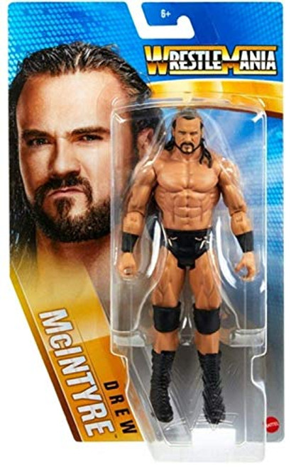 Collect WWE - Wrestlemania 37- Drew Mcintyre - Action Figure, Bring Home The Action of The WWE - Approx 6" Collect WWE - Wrestlemania 37- Drew Mcintyre - Action Figure, Bring Home The Action of The WWE - Approx 6"