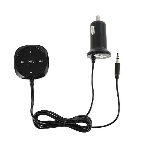 Car Bluetooth Receiver Kit, Wireless FM Transmitter Receiver Adapter with 2.1A USB 3.5mm Aux Port Input Handsfree Talking and Mp3 Music Player Streaming with Ground Loop Noise Isolator for F150 Car Car Bluetooth Receiver Kit, Wireless FM Transmitter Receiver Adapter with 2.1A USB 3.5mm Aux Port Input Handsfree Talking and Mp3 Music Player Streaming with Ground Loop Noise Isolator for F150 Car