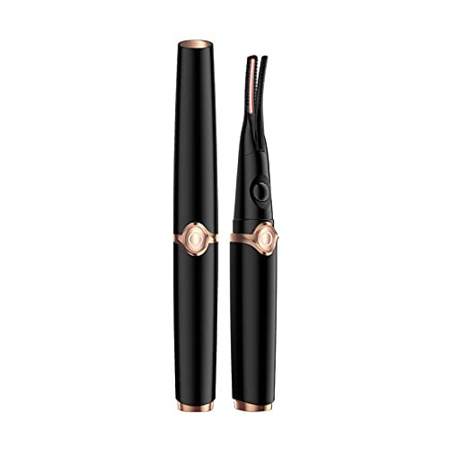 Heated Eyelash Curler for Women Pinkiou Electric Eyelash Curler Rechargeable Lash Curler with Comb Brush for Makeup Natural Curling Eye Lashes