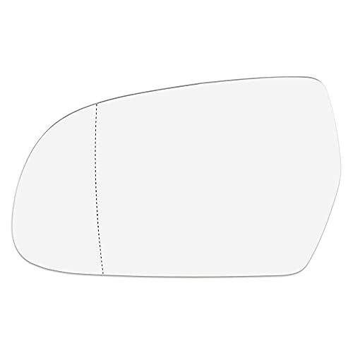 X AUTOHAUX Car Rearview Mirror Glass Replacement W/Backing Plate Heated Left Side Driver Side for Audi A5 Quattro S4 2010-2016 X AUTOHAUX Car Rearview Mirror Glass Replacement W/Backing Plate Heated Left Side Driver Side for Audi A5 Quattro S4 2010-2016